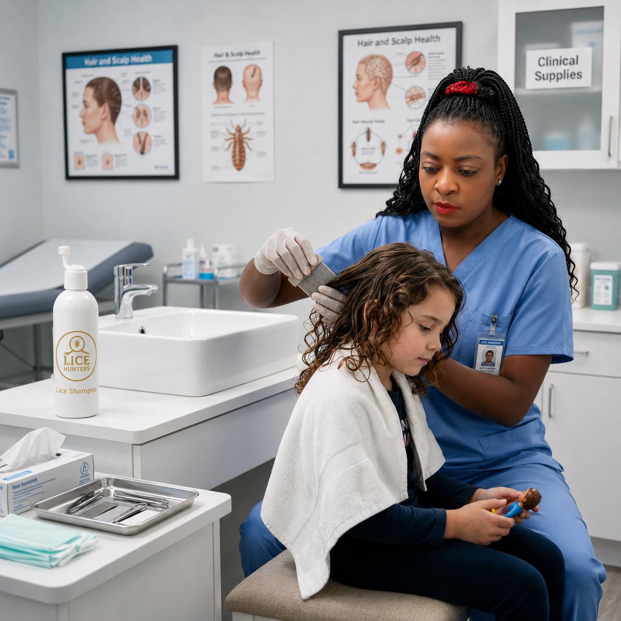 Lice Hunters gentle, child-safe formula